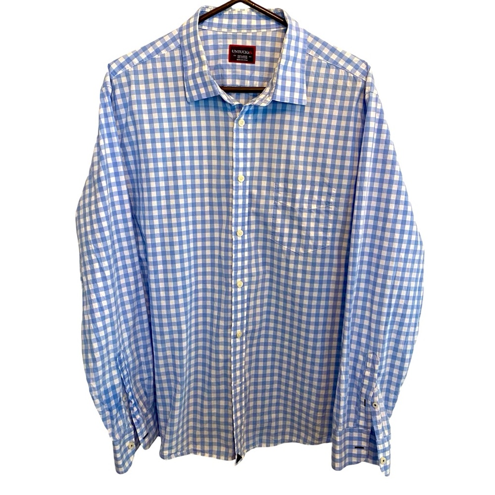 UNTUCKit button down checked shirt XXL